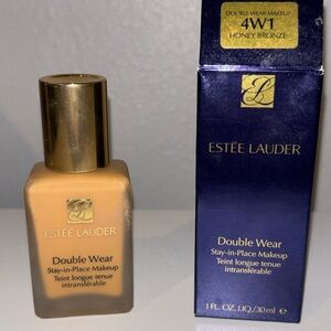 Estée Lauder Double Wear Stay-in-Place Makeup foundation 4W1 Honey Bronze NIB